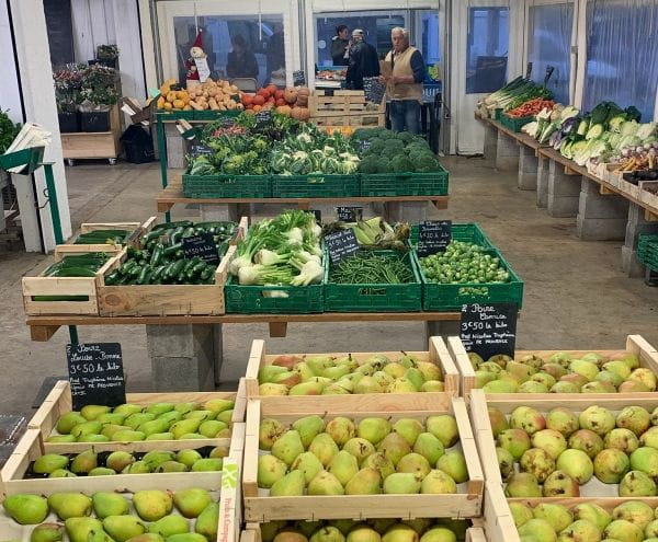 Pommes et Légumes de saison