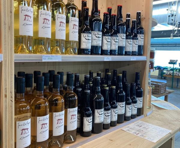 Vins et Bières locales