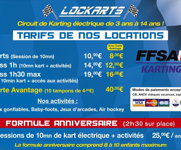 tarifs