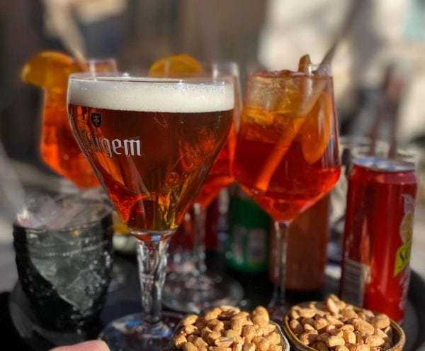 Apéritif en terrasse
