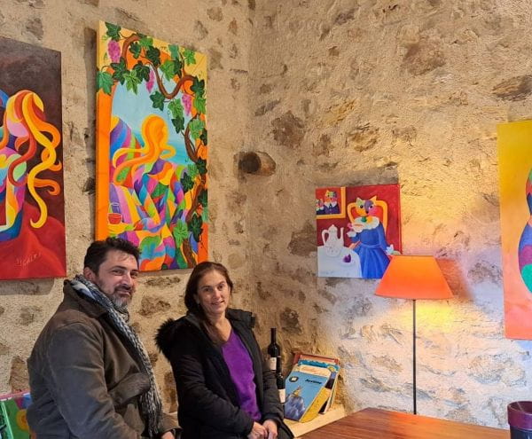 Galka et Ludovic Maitre de Chais