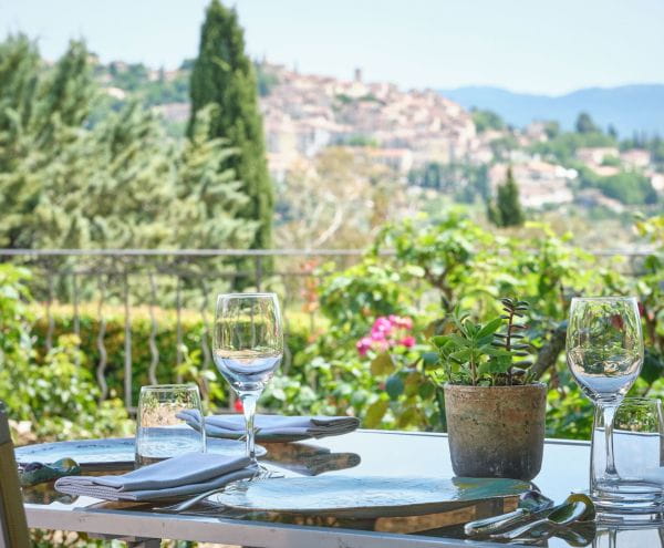 La table dressée