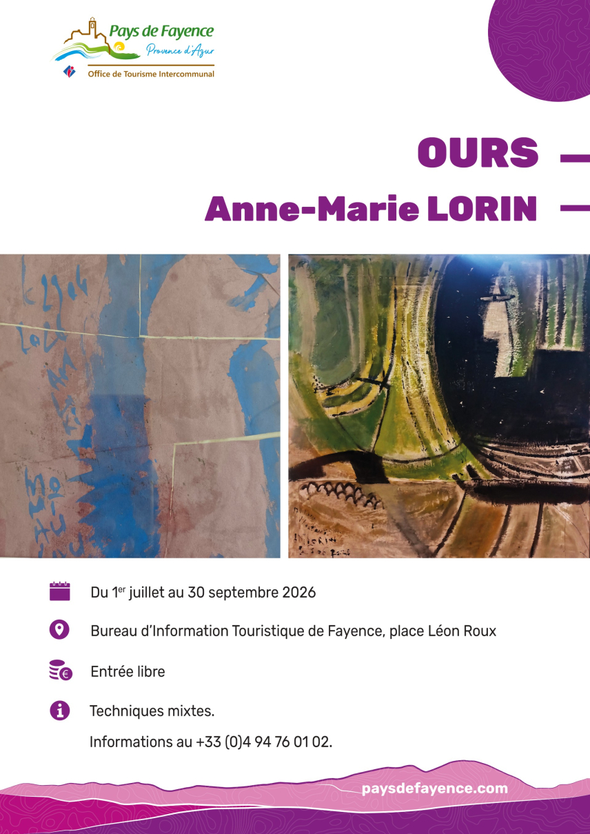 Exposition de peintures Ours_Fayence