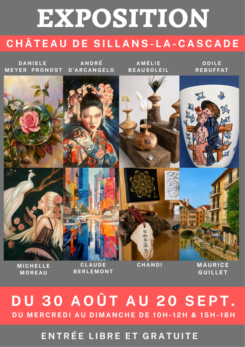 Exposition d'art_Sillans-la-Cascade