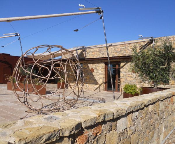 Entrée de la boutique du château La Martinette